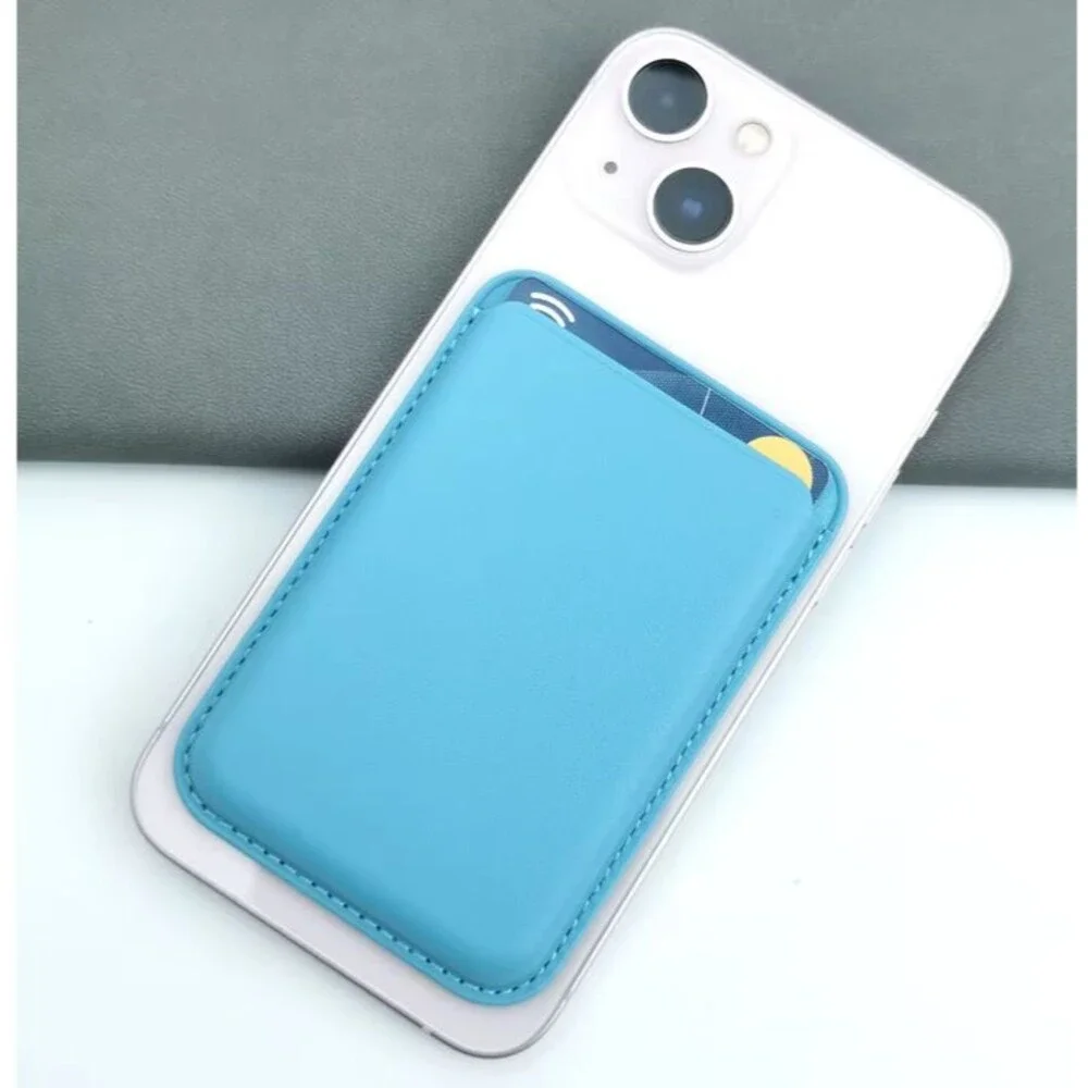Personalised Pu Leather Phone Back Card Case Wallet for Iphone Magsafe